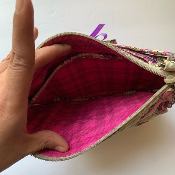 VERA BRADLEY CROSSBODY MINI CREAM/ MULTICOLOR HANDBAG 😍 - Picture 5 of 10